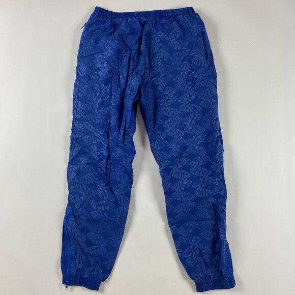 Vintage Umbro Windbreaker Pants Mens XL Soccer Track AOP Spellout All Over Print - Picture 2 of 14